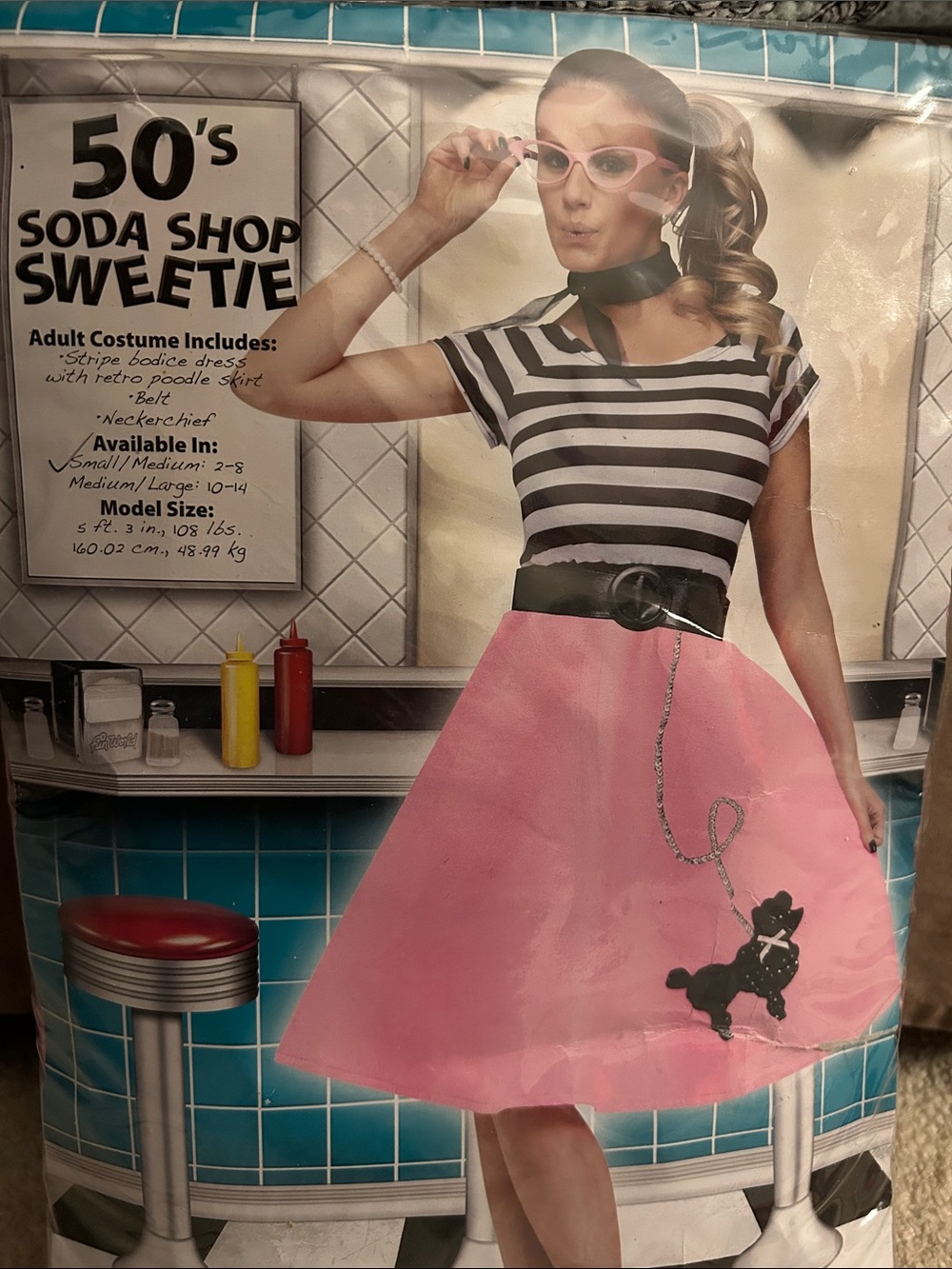 Halloween Costume 1950’s Soda Shop Sweetie